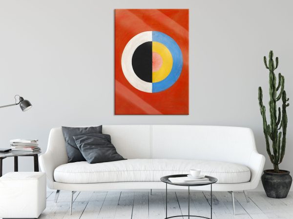 Hilma af Klint - Der Schwan II, Glasbild Jetzt online – Bild 2