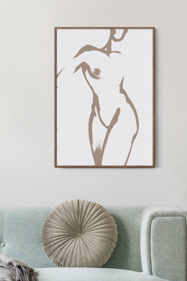 ART PRINT - Feminine no. 19 Beige Jetzt online – Bild 4