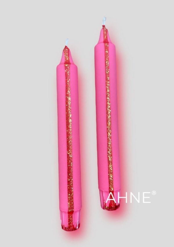 Kerze Glitter Pink Online-Schn?ppchen
