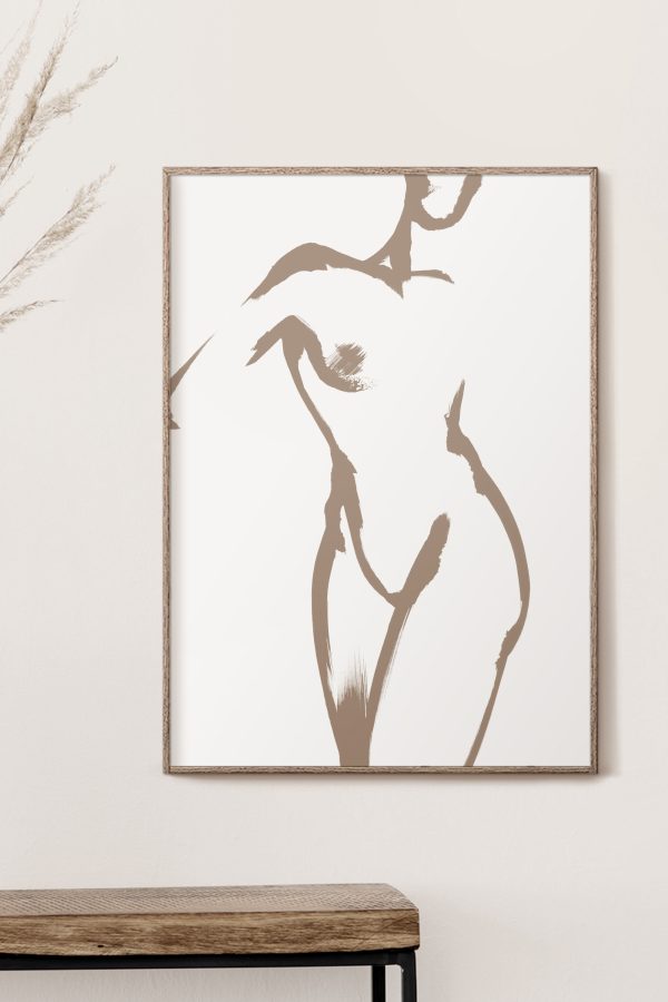 ART PRINT - Feminine no. 19 Beige Jetzt online – Bild 2